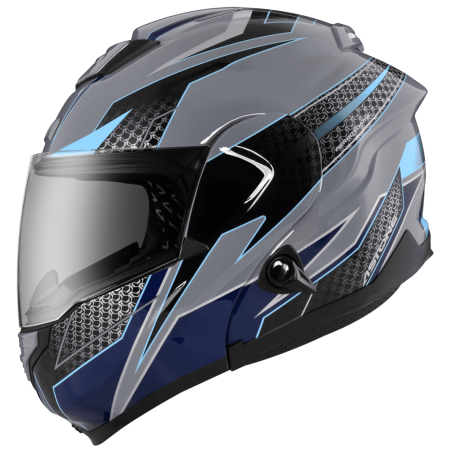 ASTONE RT1300F 水泥灰 AI6 藍 彩繪 內墨片 全罩式帽款 可掀式