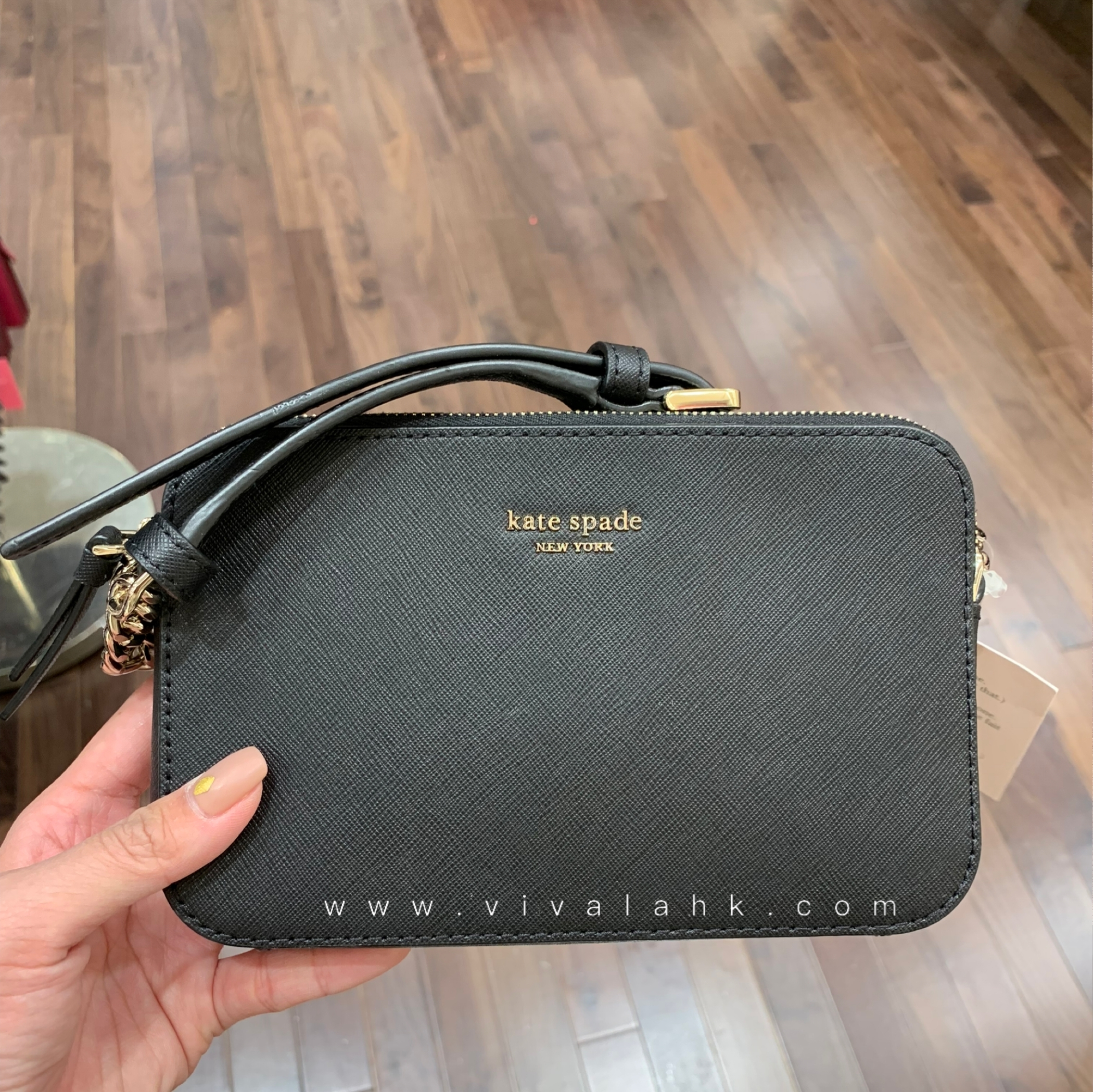 Kate Spade - Cameron 雙拉鍊斜孭袋 (WLRU5457)