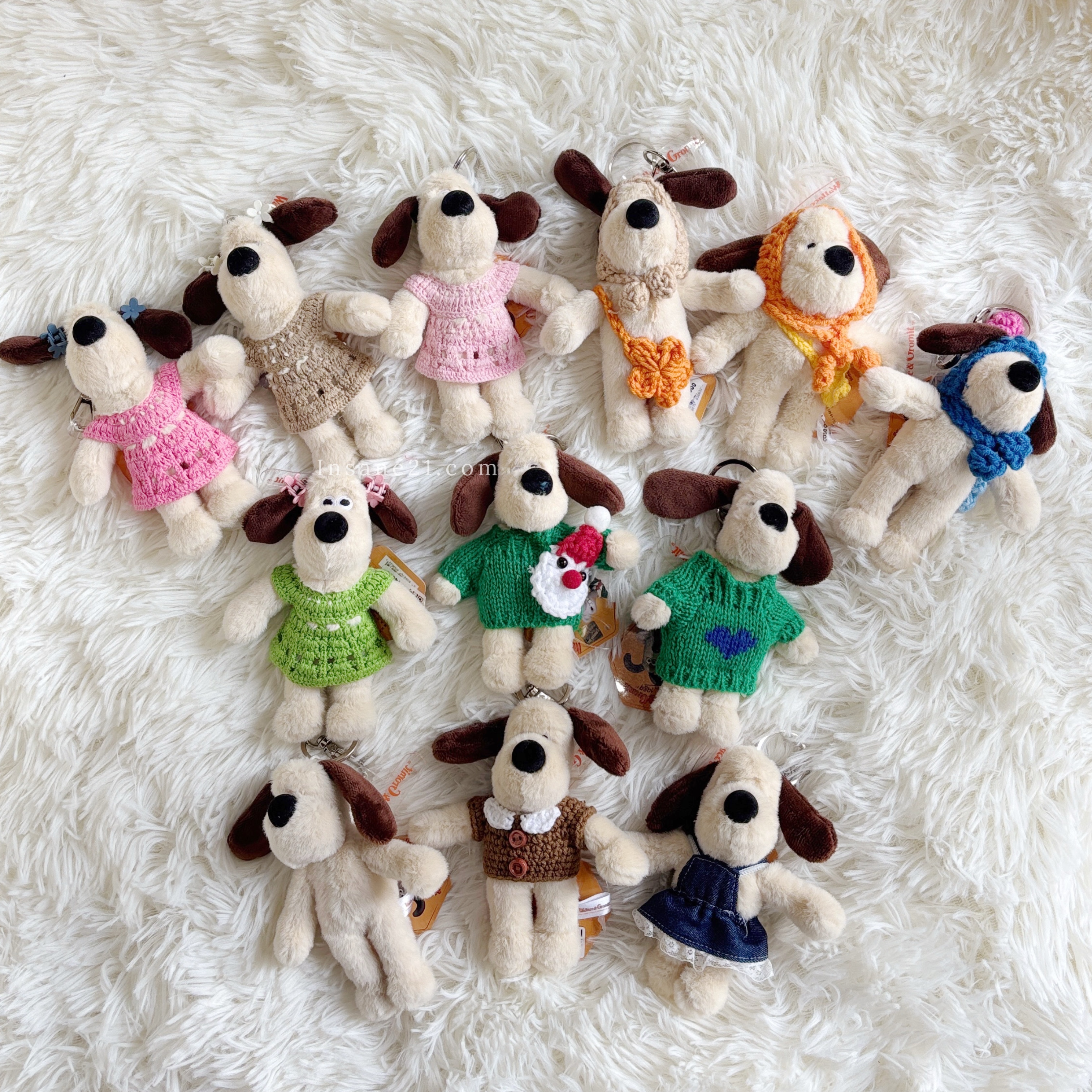 韓國 掌門狗 吊飾 鑰匙圈 酷狗寶貝 玩偶 15CM