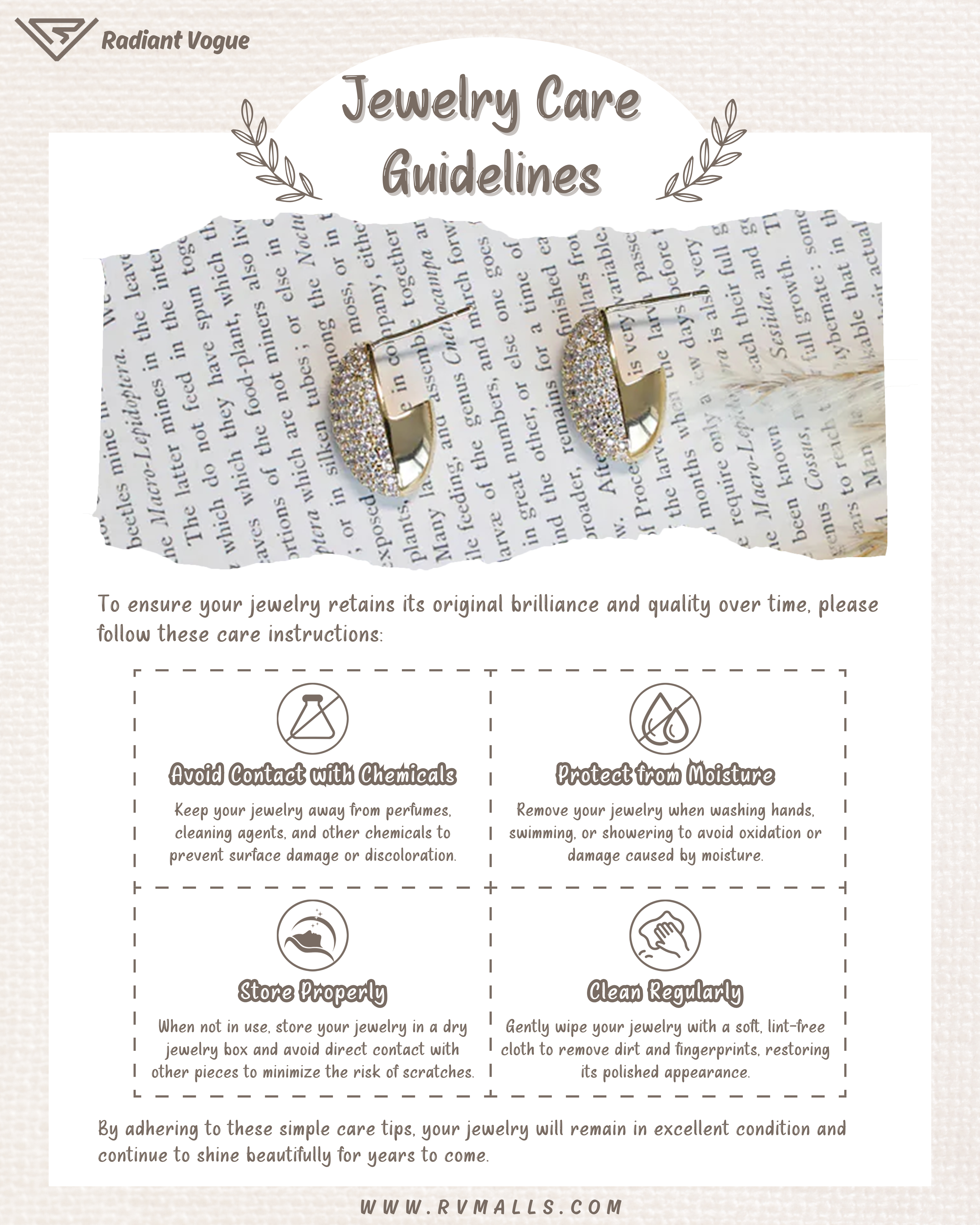 避免化學物質與濕氣對耳環的損害, 妥善存放與定期清潔以保持耳環的光澤與耐用性, 適合敏感肌膚的首飾保養建議。