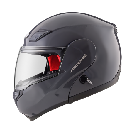 ASTONE RT1100 深灰 素色 內墨片 全罩式帽款 可掀式帽款