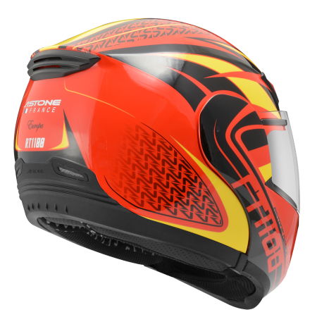 ASTONE RT1100 紅 GG23黑 彩繪 內墨片 全罩式帽款 可掀式帽款