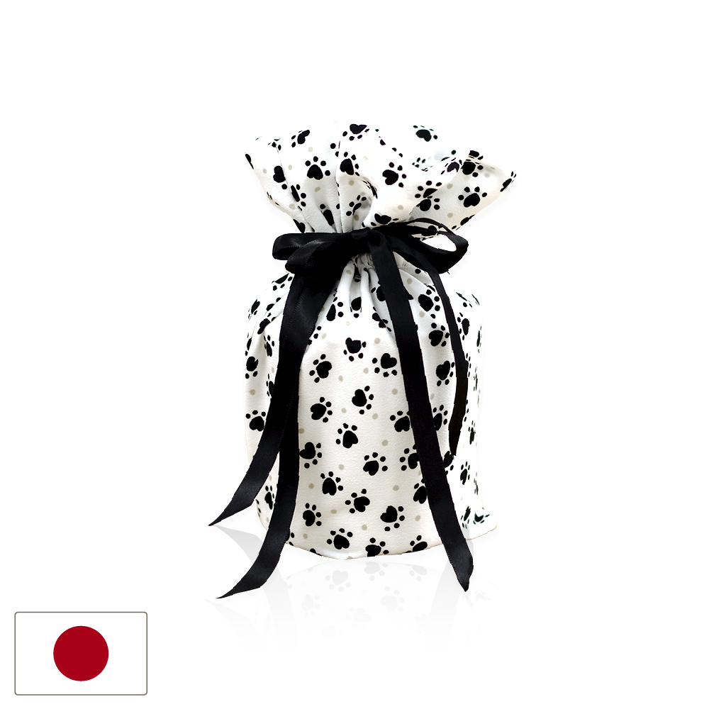 寵物骨灰罐防塵套 點點腳印(3寸~5寸)