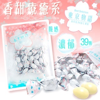 日本 東京物語 杏仁 白巧克力 180g