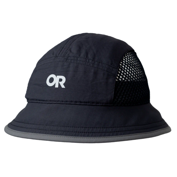 【OUTDOOR RESEARCH®】Swift Bucket Hat 抗紫外線透氣漁夫帽-[黑、藍紫拼] OR300965