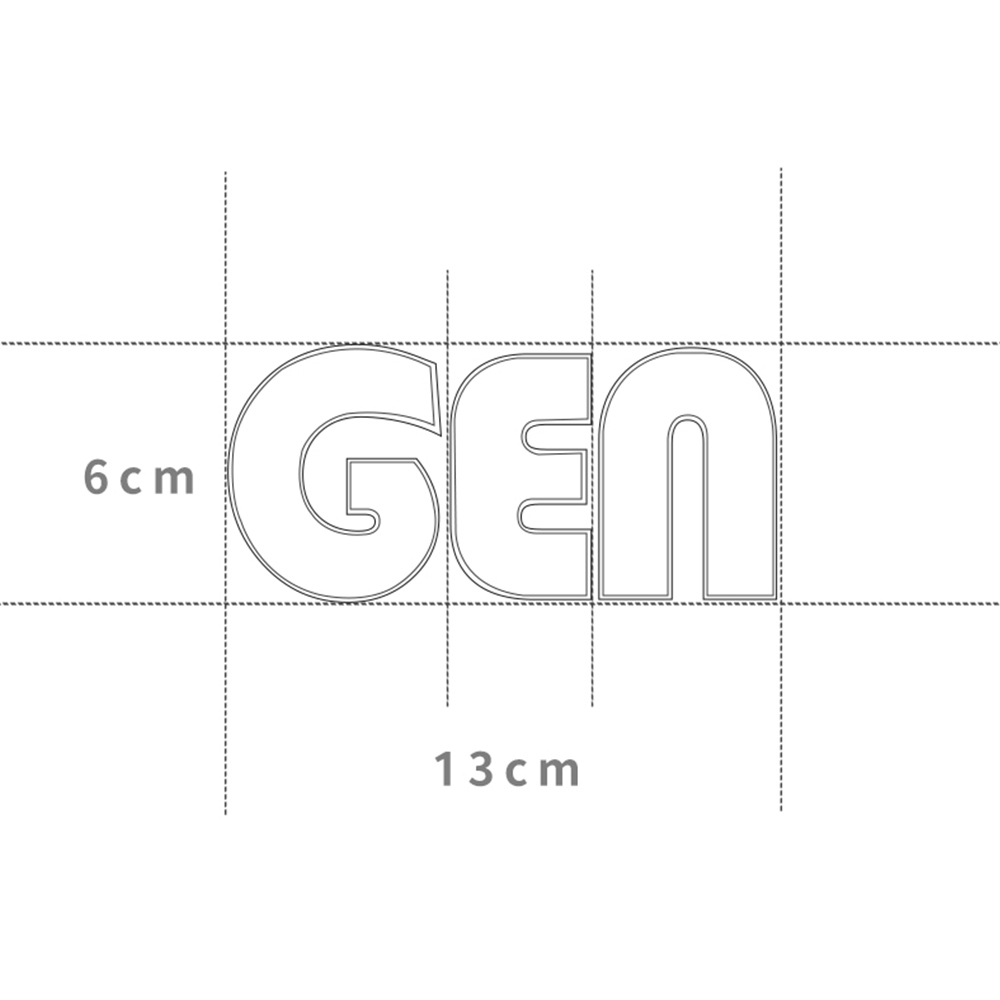 迷你雙面發光字/斜面壓克力LED發光字