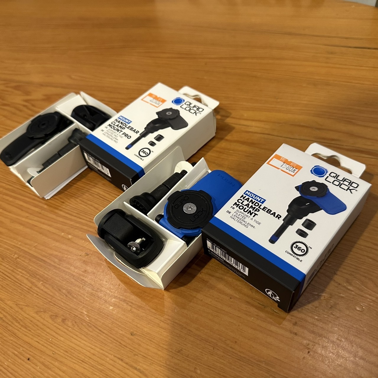 Quad Lock 機車把手冠座連結座