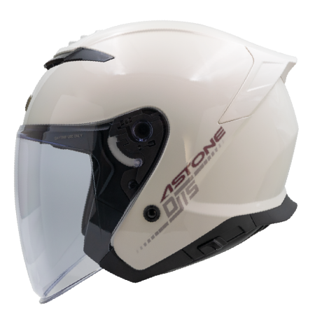 ASTONE DJ15 變色白粉 素色 內墨片 3/4帽款