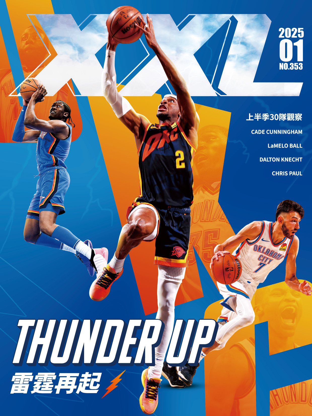 XXL 2025 1月號 雷霆再起 THUNDER UP