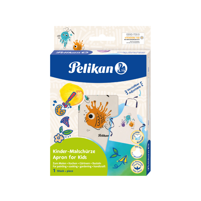 PELIKAN百利金 兒童繪畫純棉圍裙 PLK101356