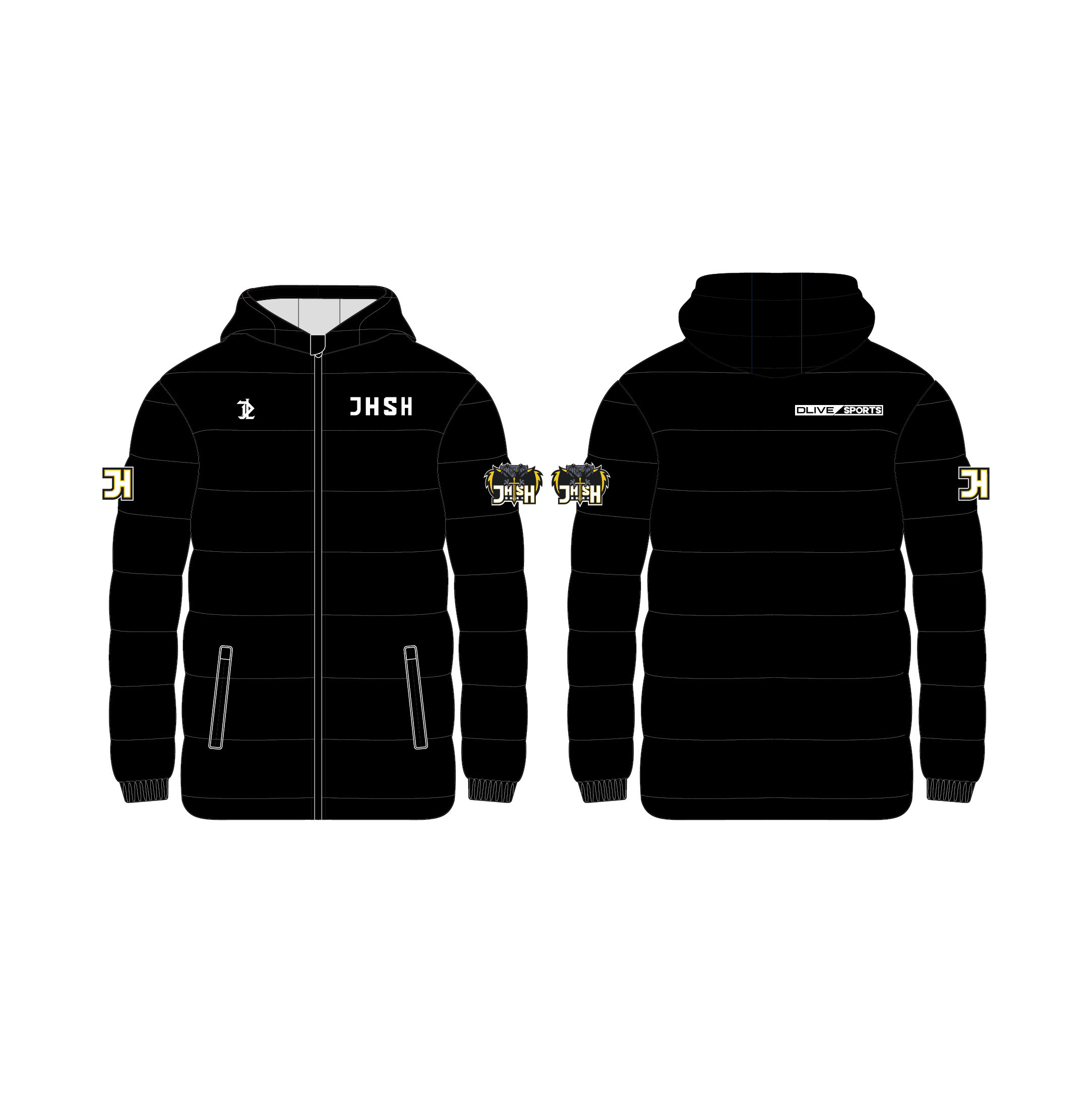 【DLIVE x 錦和高中】應援羽絨衣