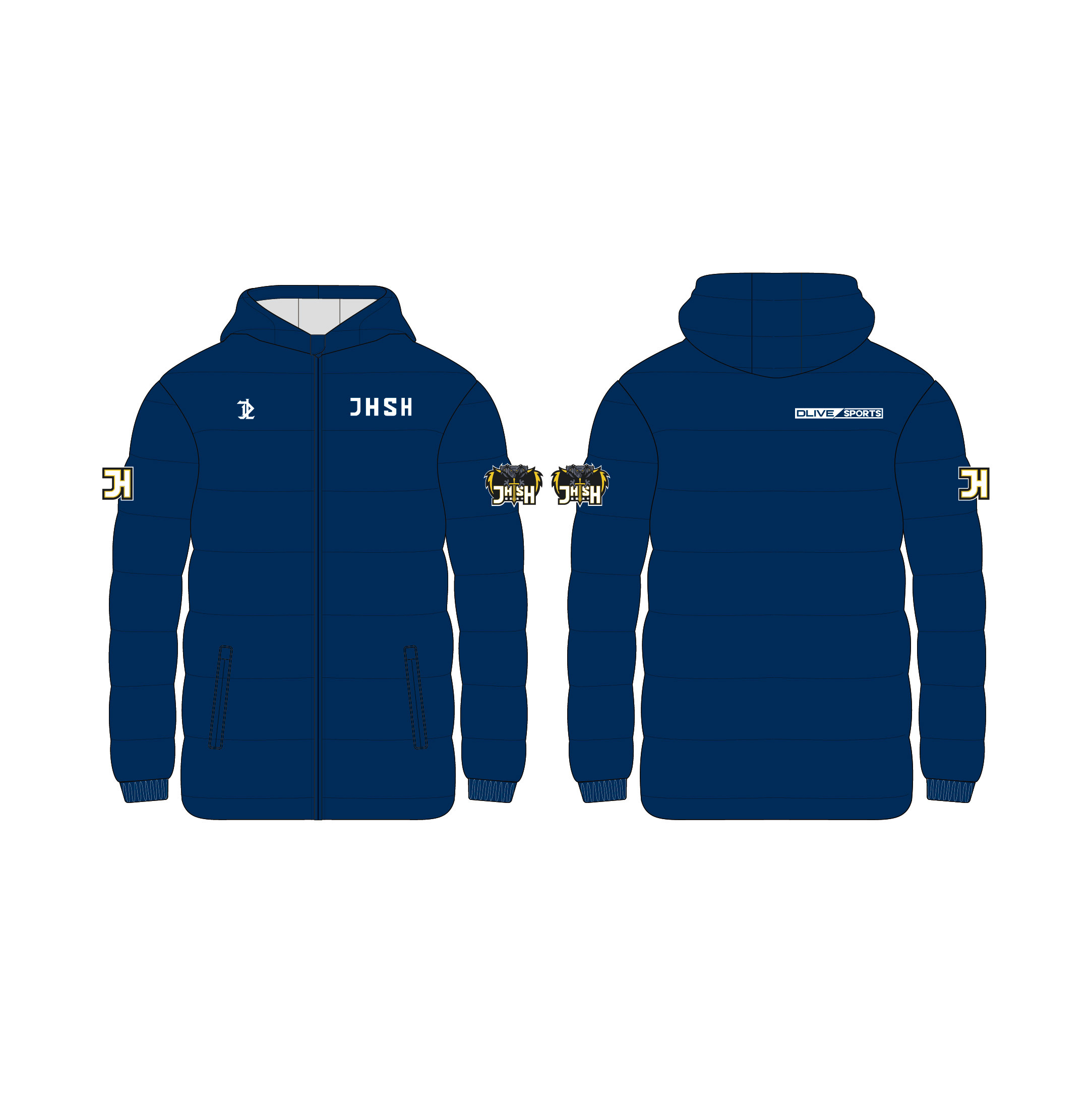 【DLIVE x 錦和高中】應援羽絨衣