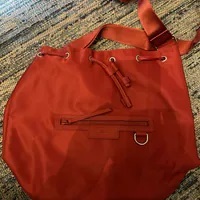[S] LONGCHAMP LE PLIAGE NEO CROSSBODY BUCKET BAG,RED, 10037598545 (SLC245)
