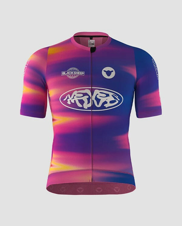 Black Sheep 黑羊 男款Team SS Never Mind Jersey Fumace NMF /藍紫