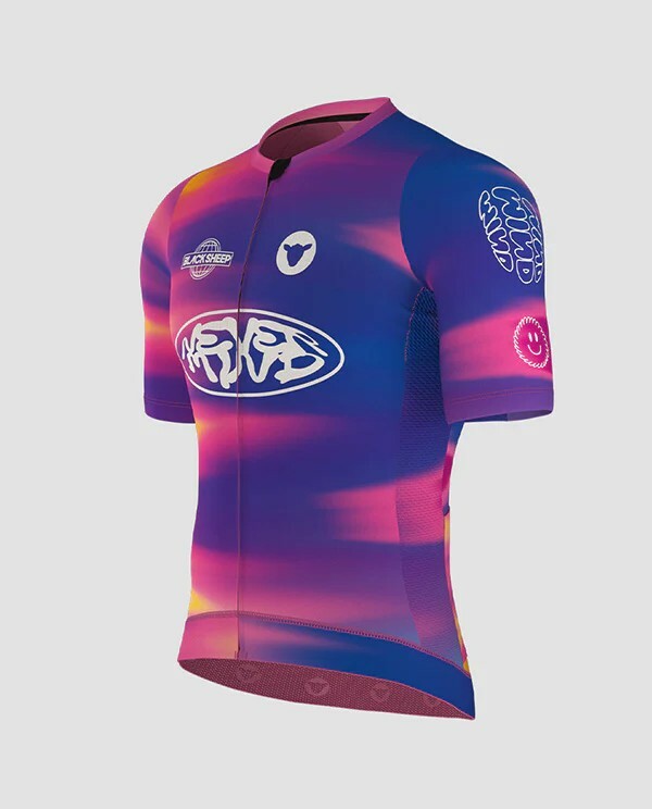 Black Sheep 黑羊 男款Team SS Never Mind Jersey Fumace NMF /藍紫