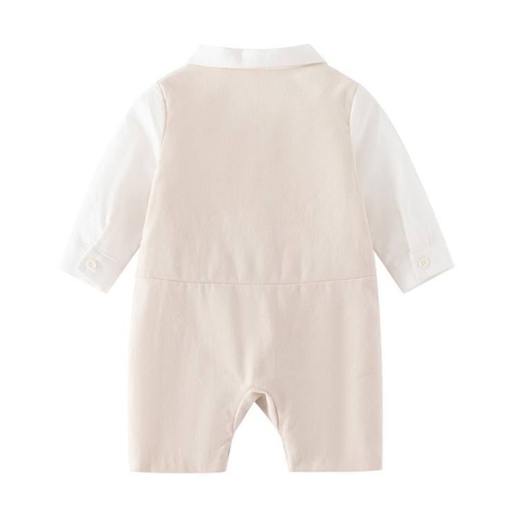 LCB01OP41BE  杏色雙排鈕紳士夾衣