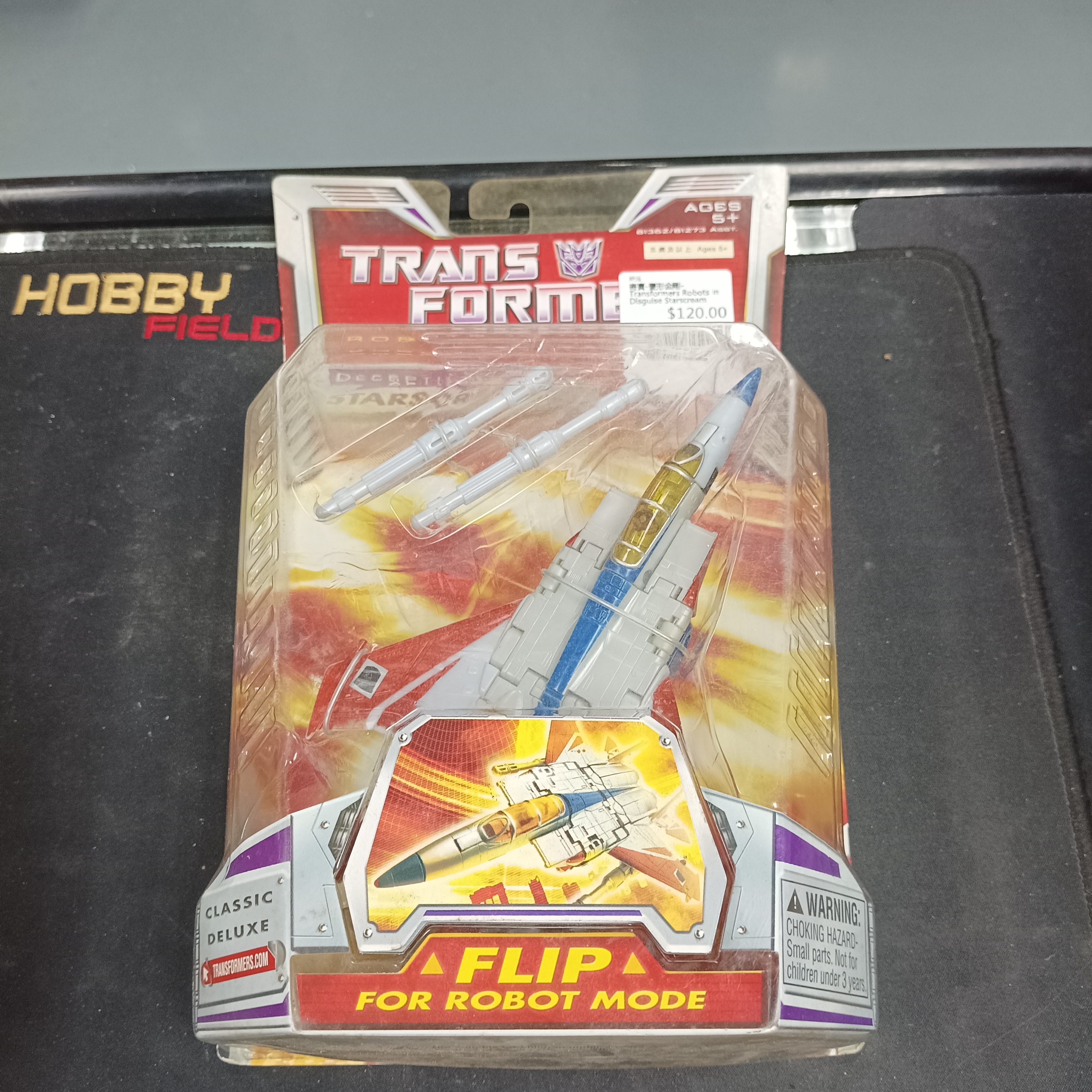 寄賣-變形金剛-Transformers Robots in Disguise Starscream