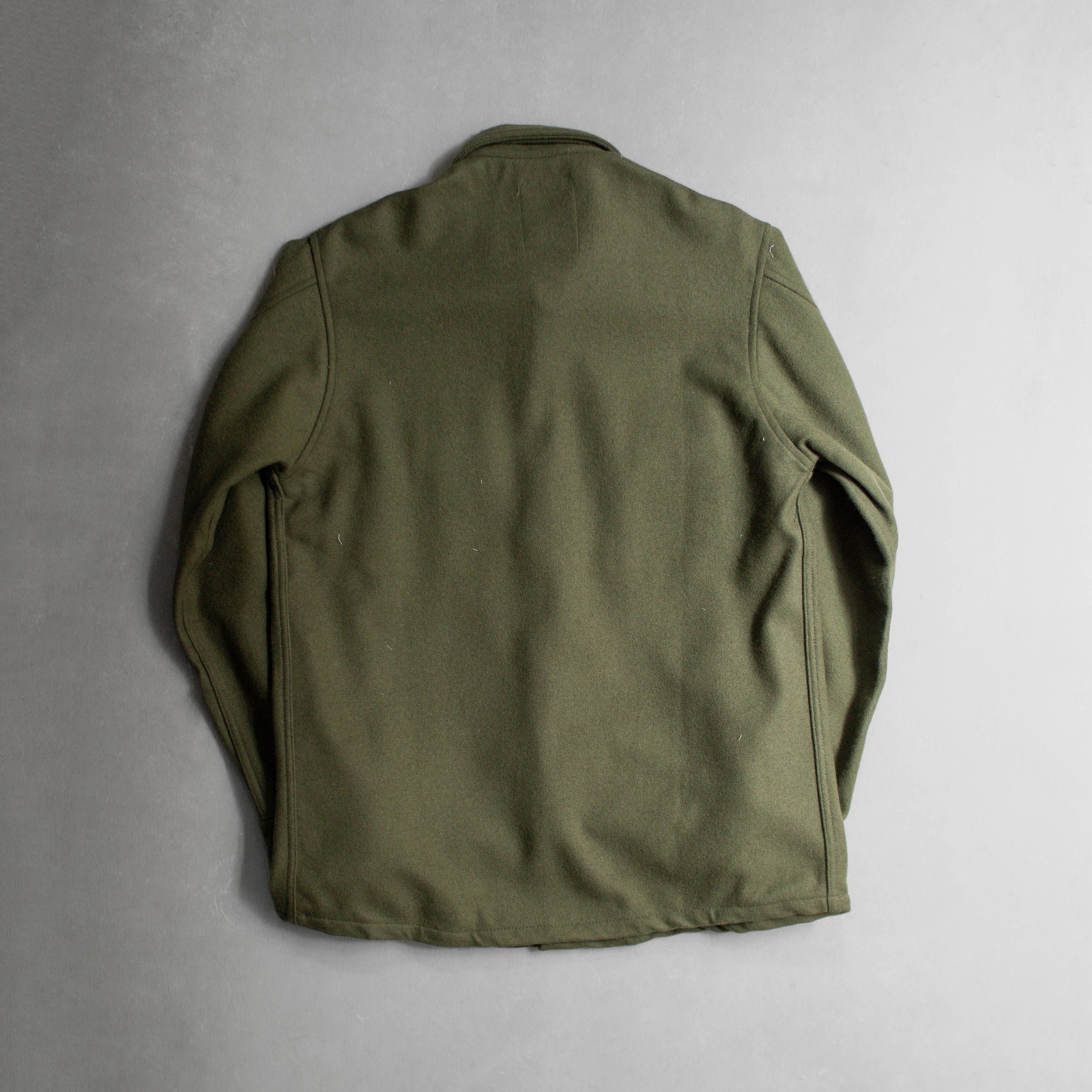 80S US ARMY OG108 WOOL SHIRT 庫存新品 美軍 羊毛 軍綠 長袖 軍襯衫