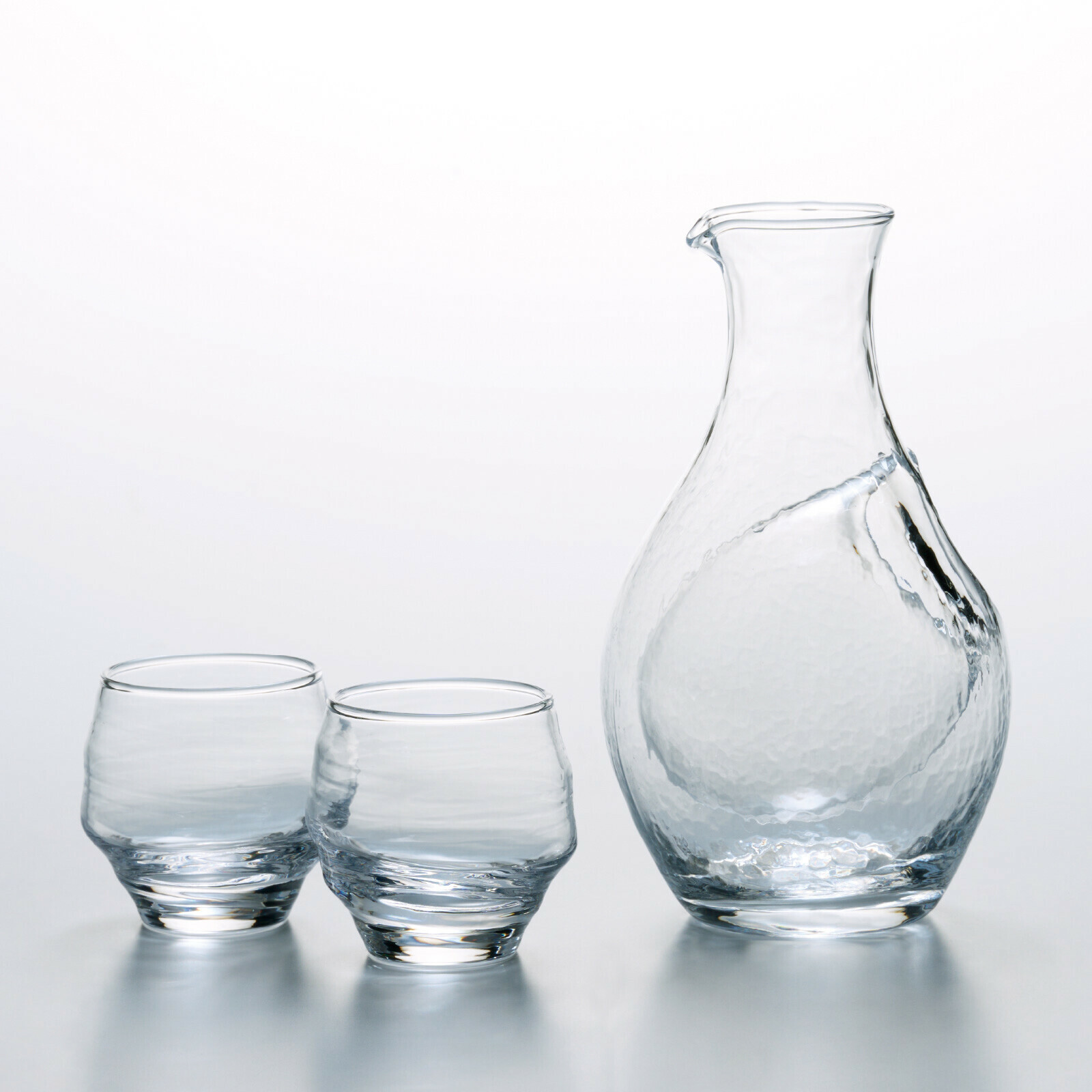 日本玻璃冷清酒酒壺套裝 (日本製)