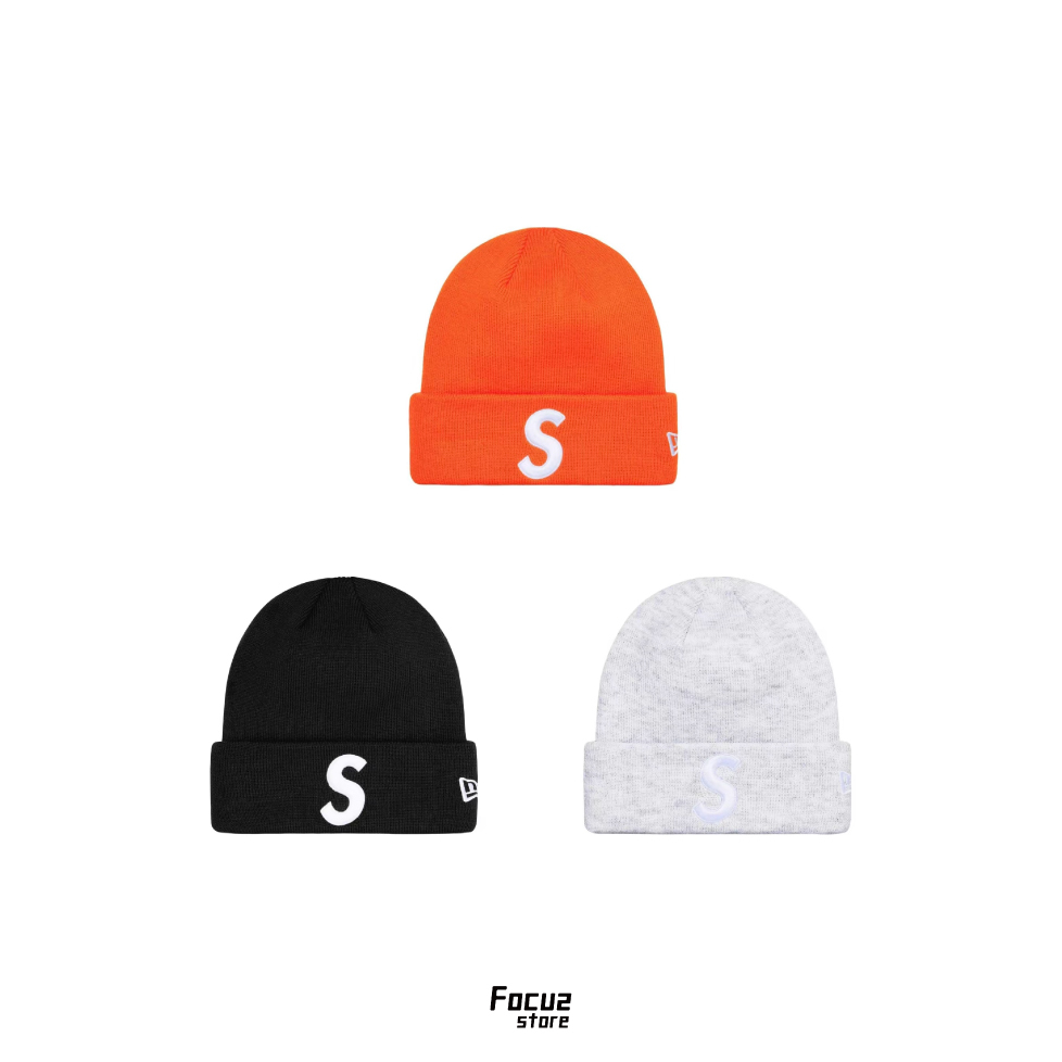 【Focus Store】預購 Supreme x New Era FW24 Week19 S-Logo Beanie 毛帽 三色