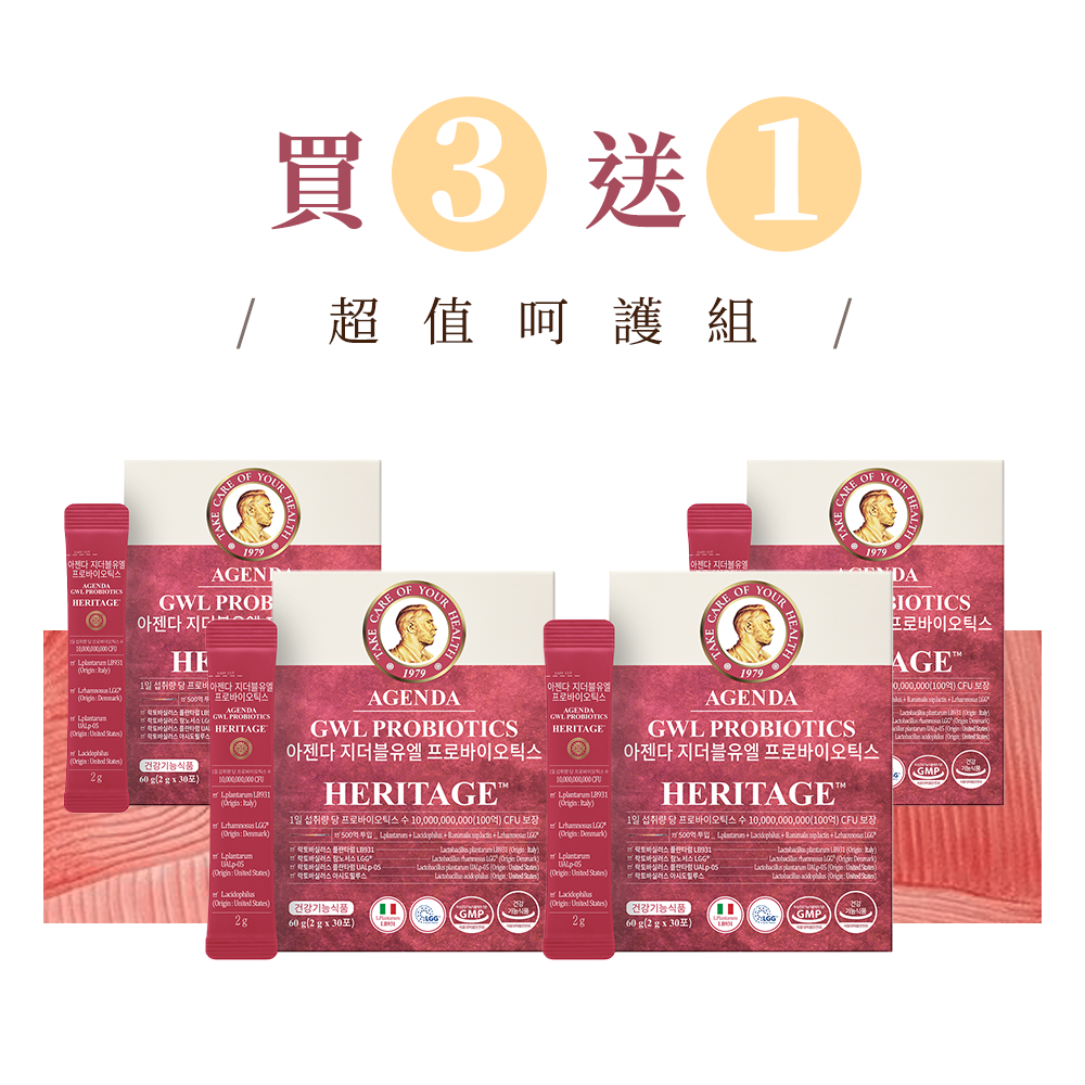 【買3送1款】超值呵護組