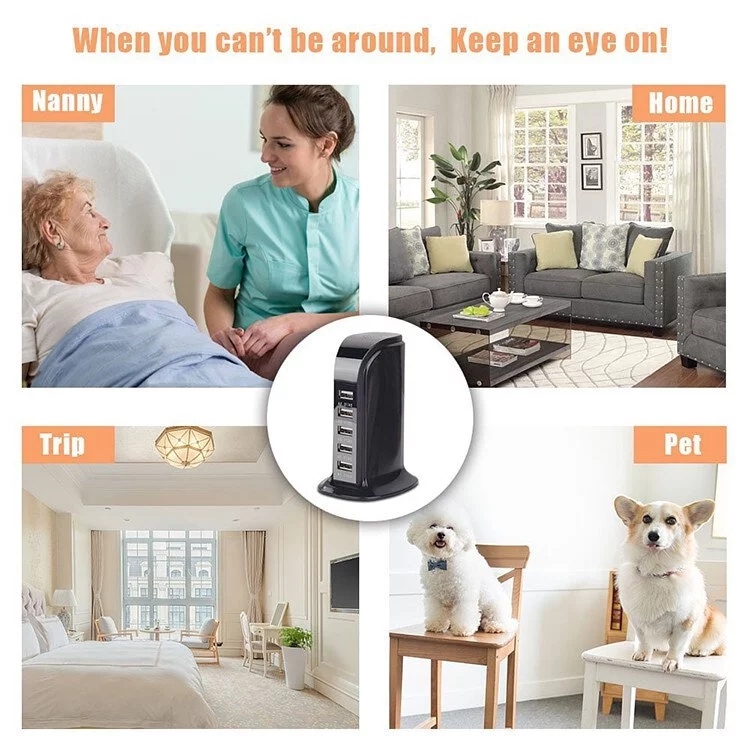 USB充電插頭型,內藏微型針孔攝影機,高清偷拍器材,手機app即時畫看直播