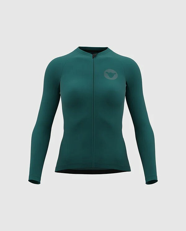 Black Sheep 黑羊 女款長袖車衣 TOUR LS Jersey Forest /森綠