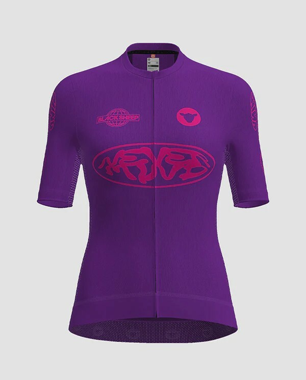 Black Sheep 黑羊 女款Team SS Never Mind Jersey Purple NMP /紫
