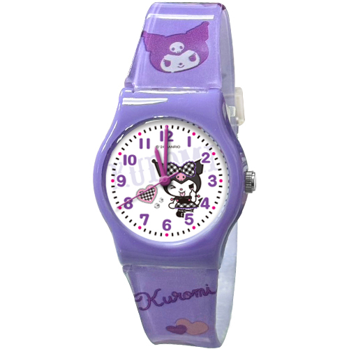 【三麗鷗】Kuromi調皮酷洛米兒童手錶 (08)