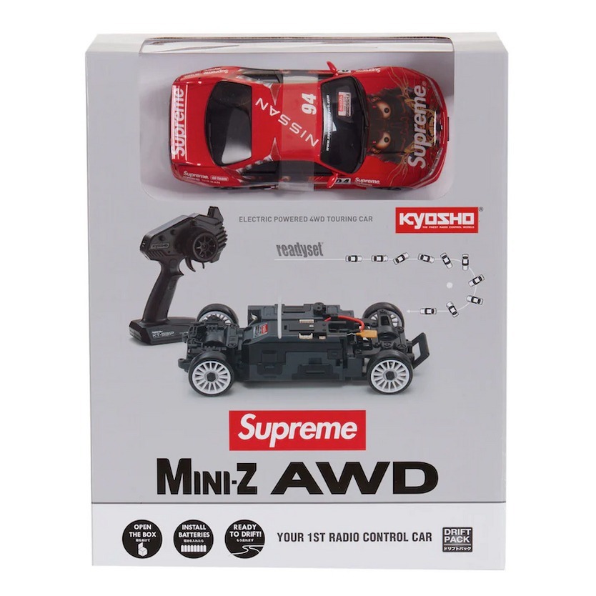 Supreme Kyosho Mini-Z Nissan Skyline Nismo R33 RC Readyset 聯名 遙控車 (D)