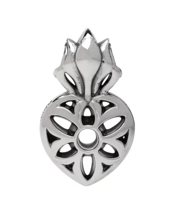 Sacred Rosette Pendant, Sterling