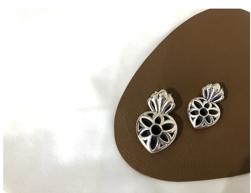 Sacred Rosette Pendant, Sterling
