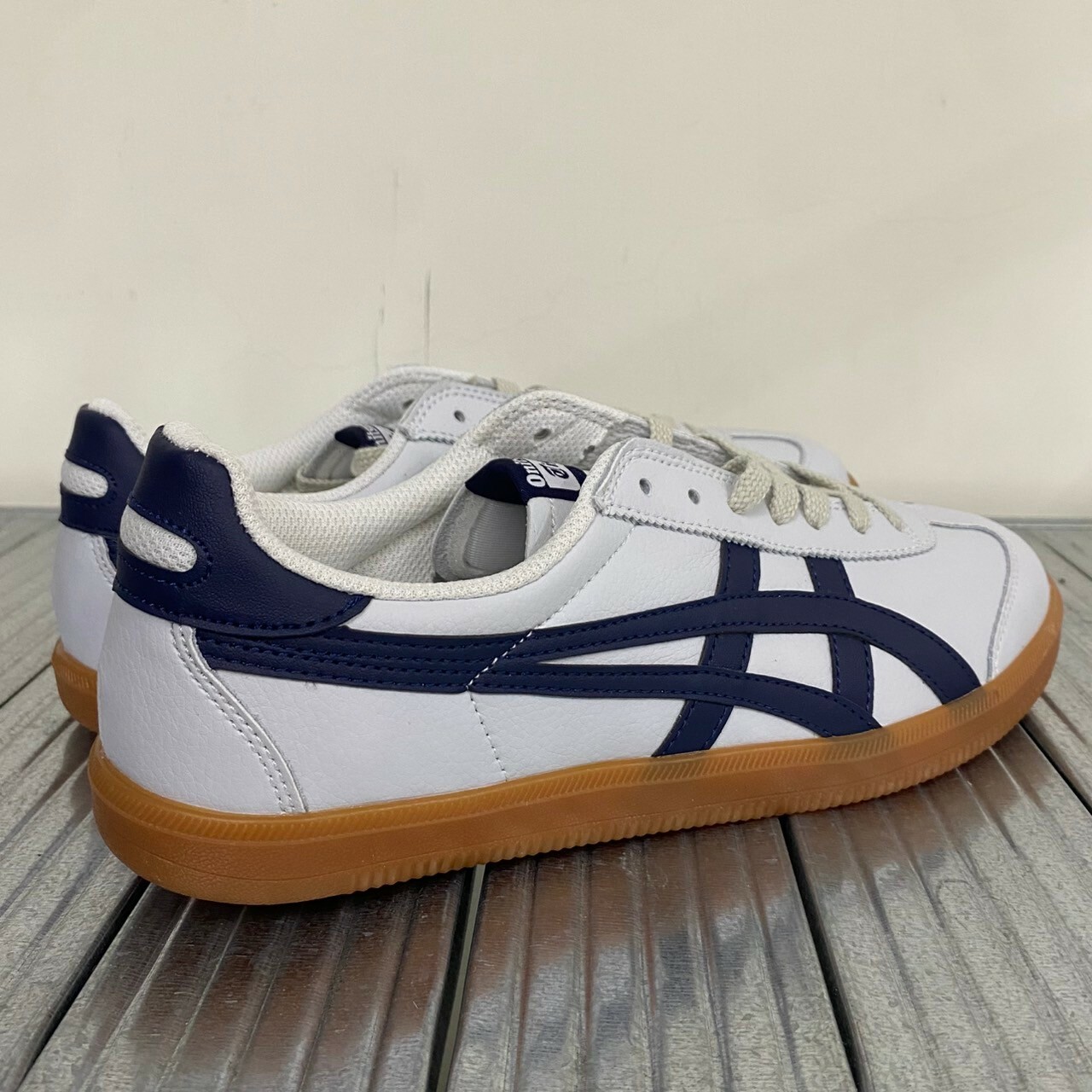 鬼塚虎 Onitsuka Tiger Tokuten 藍紋米白 焦糖底 1183B938-020