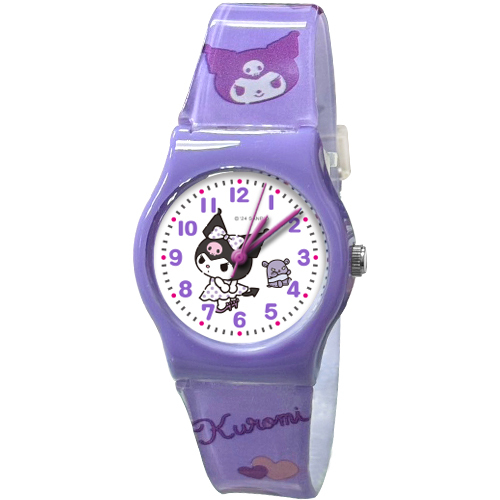 【三麗鷗】Kuromi氣質酷洛米兒童手錶 (07)