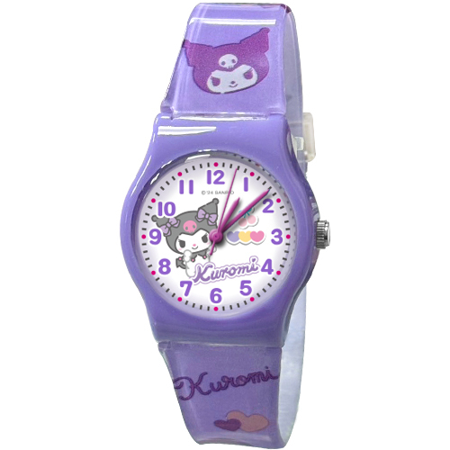 【三麗鷗】Kuromi元氣滿滿酷洛米兒童手錶 (06)