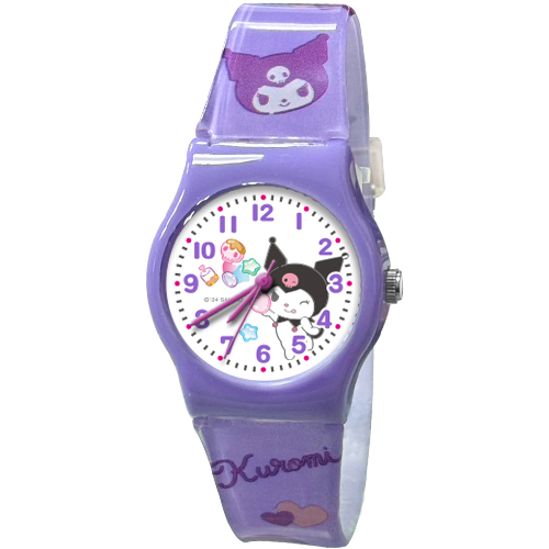 【三麗鷗】Kuromi軟糖酷洛米兒童手錶 (05)