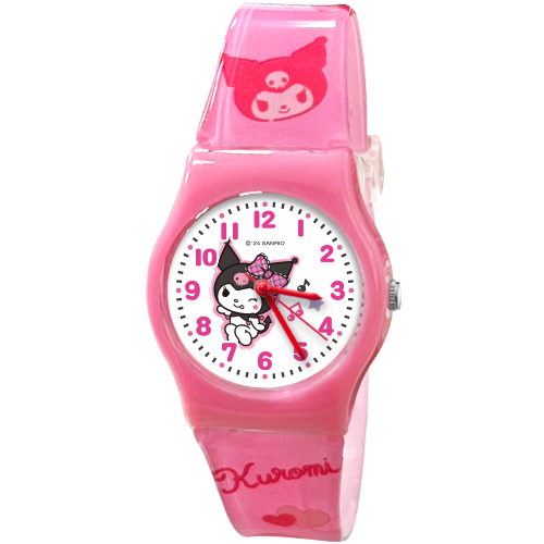 【三麗鷗】Kuromi活潑酷洛米兒童手錶 (04)