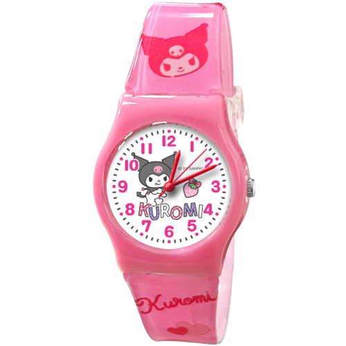 【三麗鷗】Kuromi草莓酷洛米兒童手錶 (02)