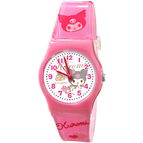 【三麗鷗】Kuromi可愛酷洛米兒童手錶 (03)