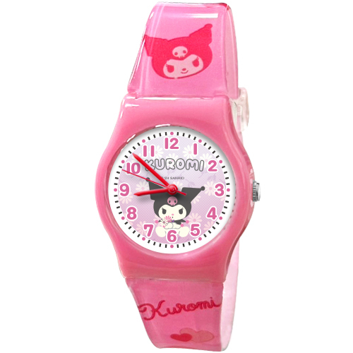 【三麗鷗】Kuromi呆萌酷洛米兒童手錶 (01)