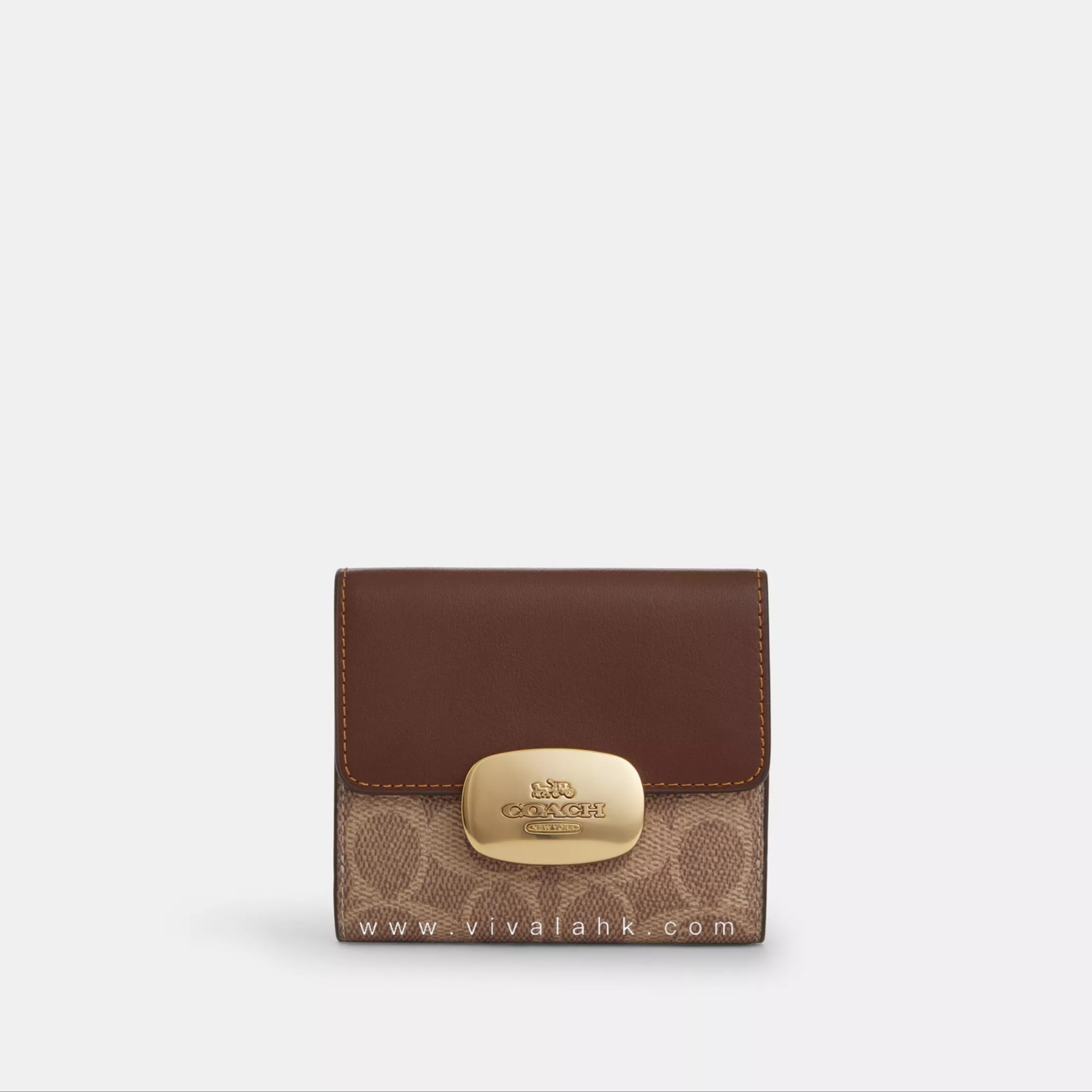 Coach - Eliza 短銀包 (C字暗花) (CW801)