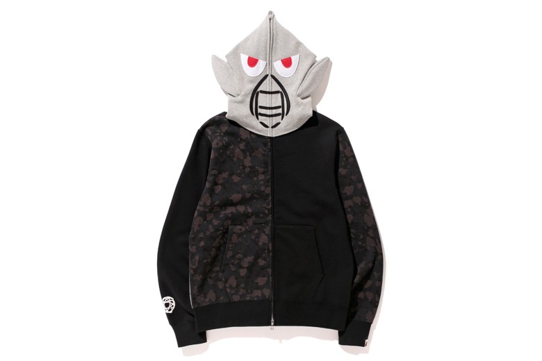 トップス BAPE MOWAX POINTMAN hooded APE BAPE Mo' Wax POINTMAN FULL ZIP HOODIE UNKLE FUTURA