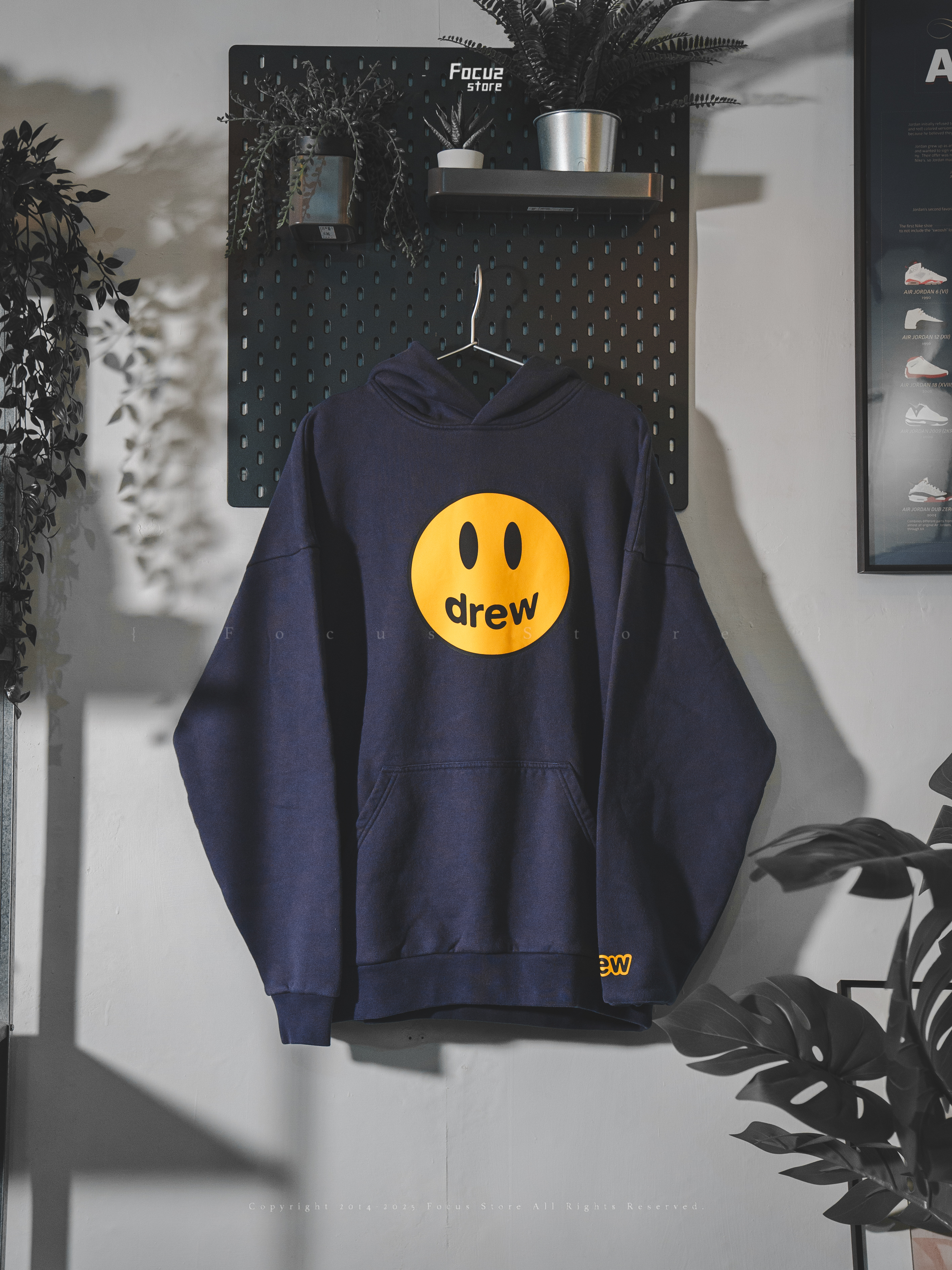 【Focus Store】現貨秒發 Drew House Mascot Hoodie "Dark Navy" 深藍色