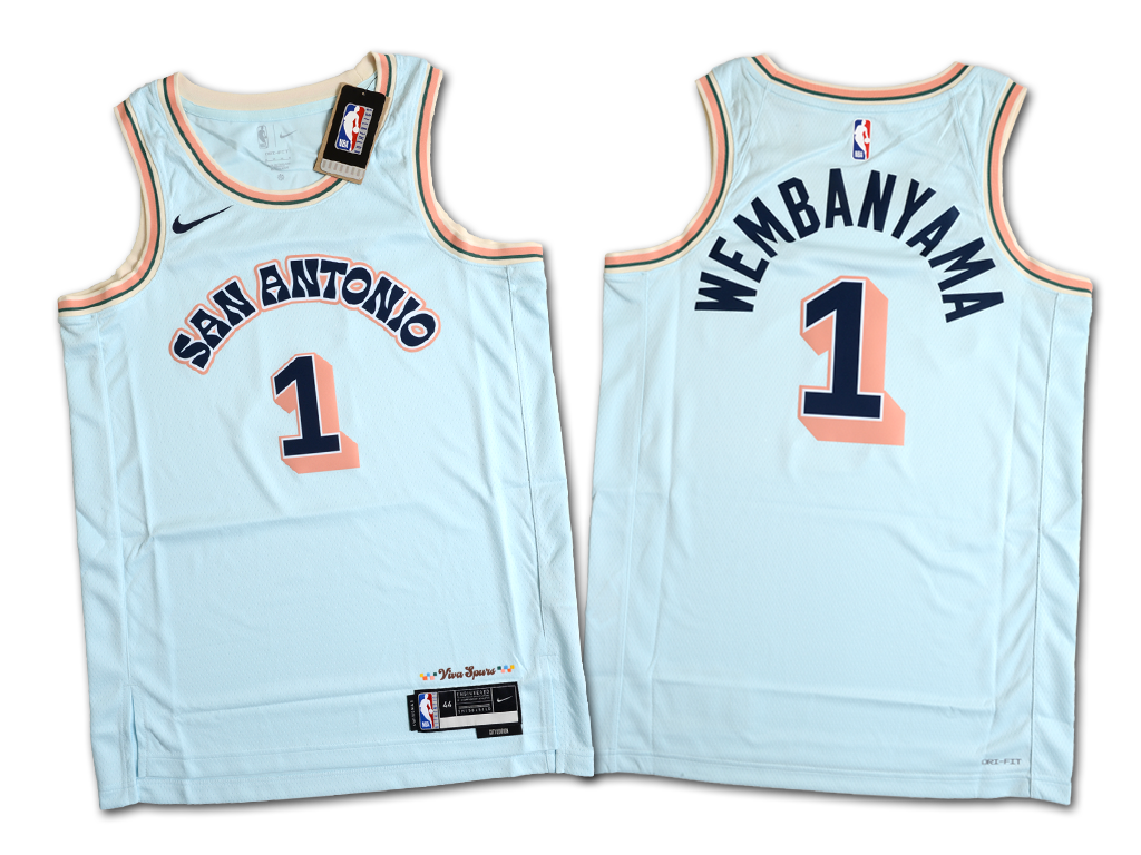 Nike NBA 聖安東尼奧馬刺隊 Victor Wembanyama 城市版 Swingman 球衣