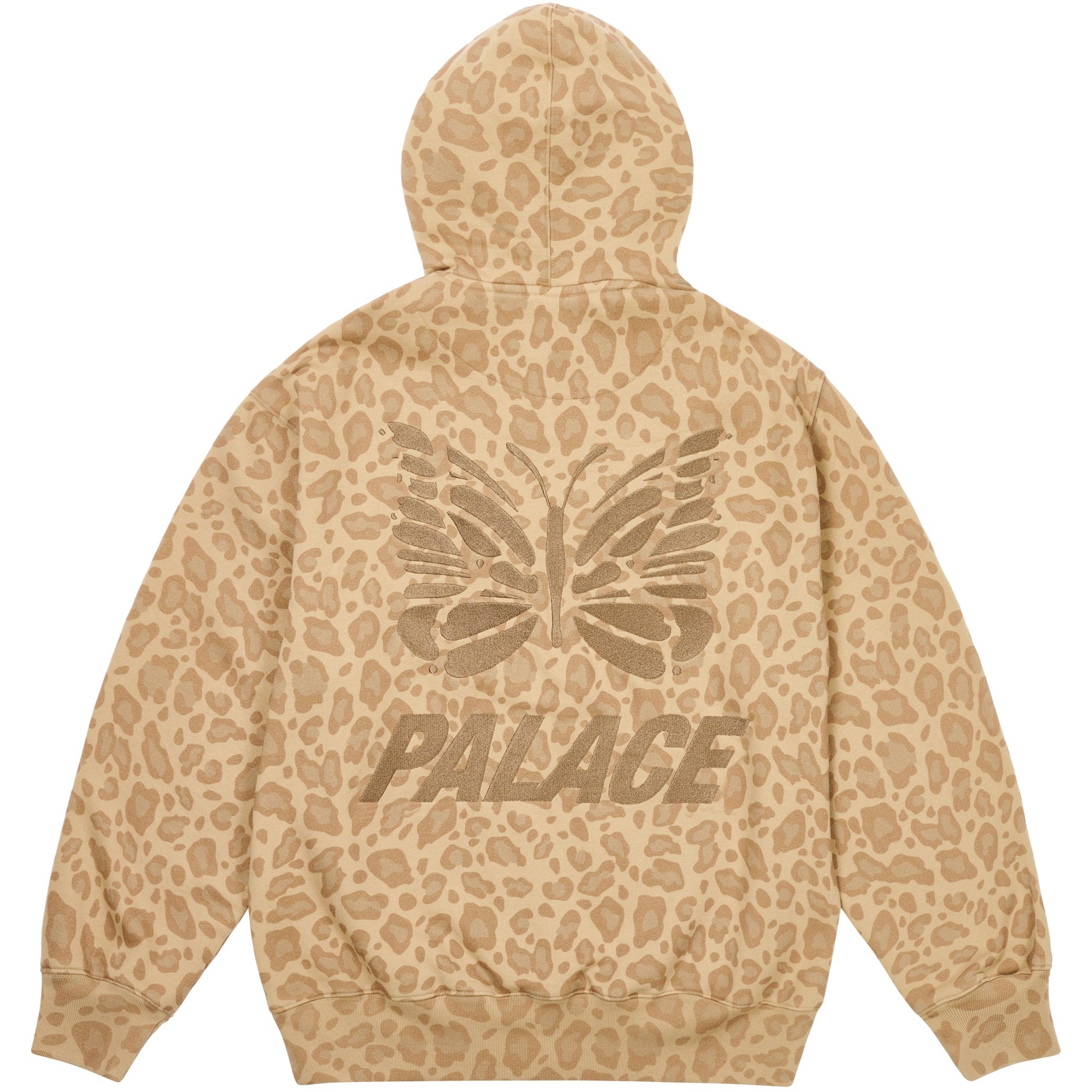 2024AW PALACE NEEDLES HOOD SAND 三角 LOGO 聯名 迷彩 帽T 現貨