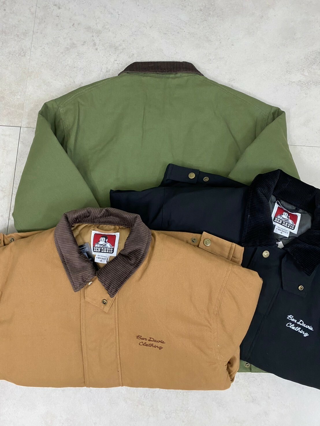 Ben davis 燈芯絨領鋪棉外套 24780003