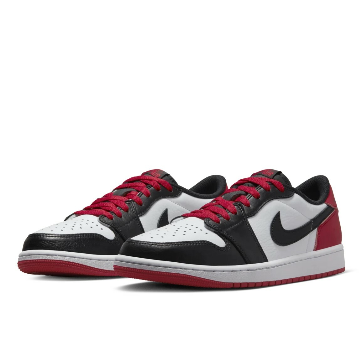AIR JORDAN 1 LOW OG BLACK TOE 黑腳趾 芝加哥 白黑紅 男鞋 CZ0790-106