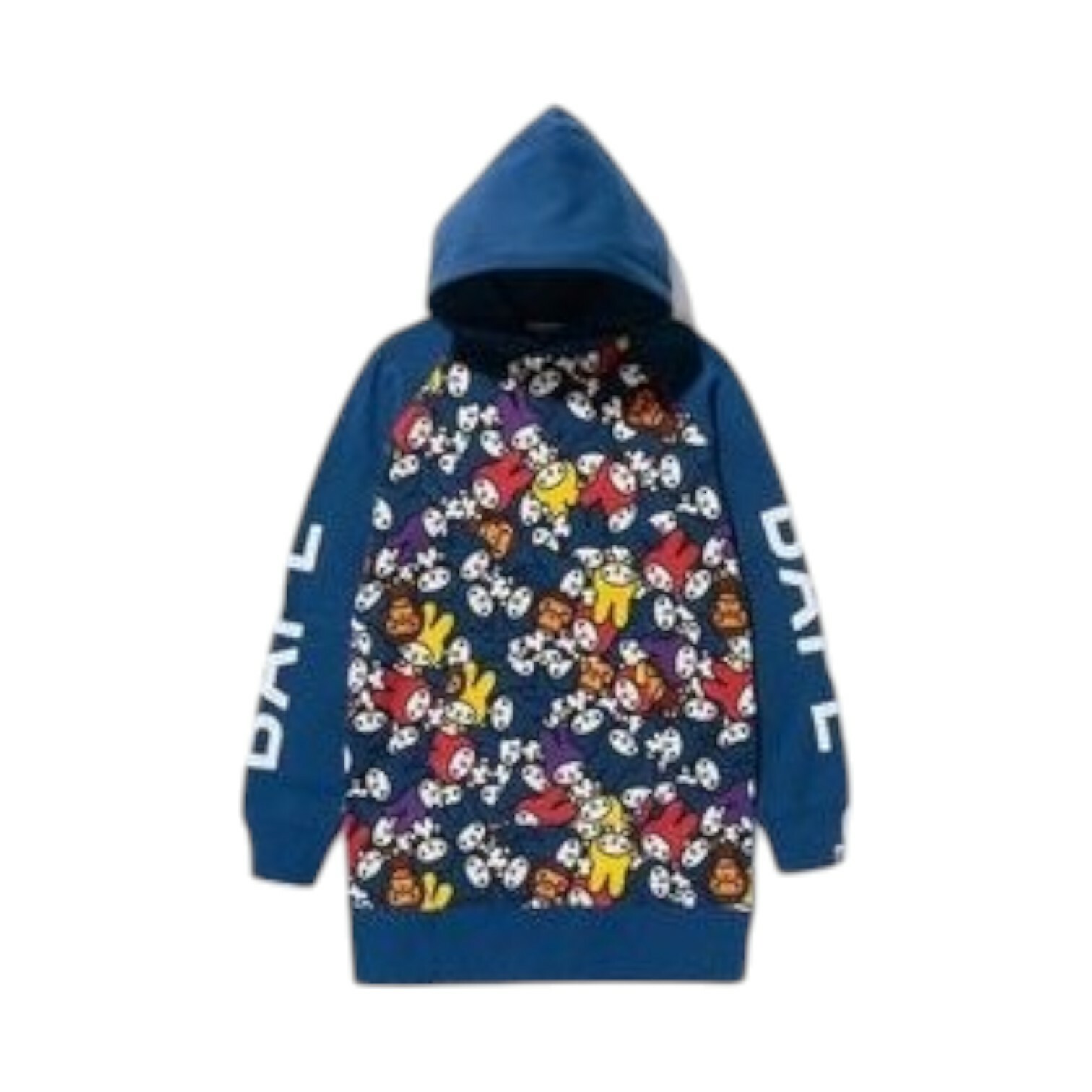 A BATHING APE X MY MELODY BAPE 美樂蒂 兔子 滿版 帽T 女款 深藍 現貨