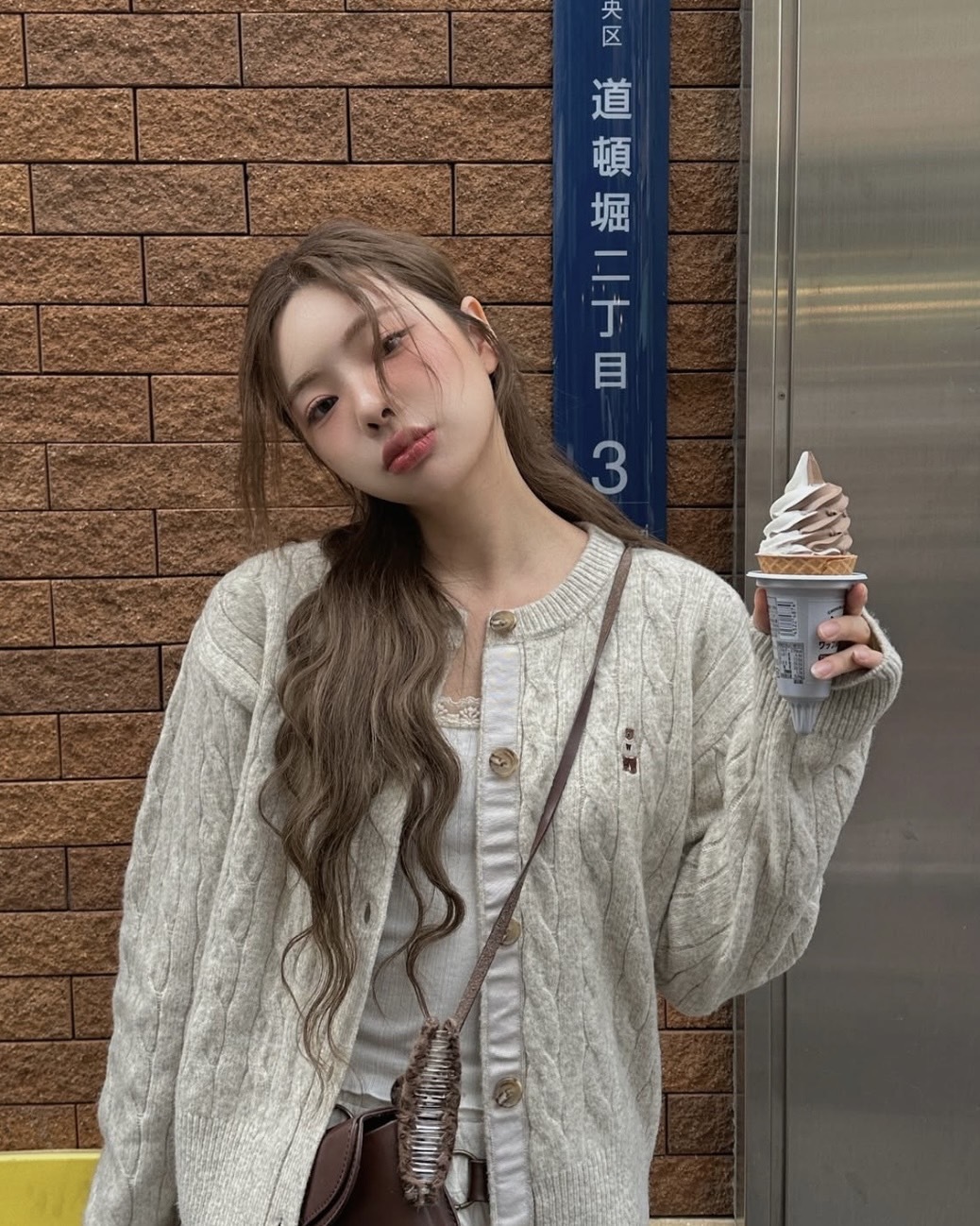 【現貨】Who.a.u Steve Bokasi 麻花 針織 開襟衫 毛衣 鵝黃 燕麥 灰紫