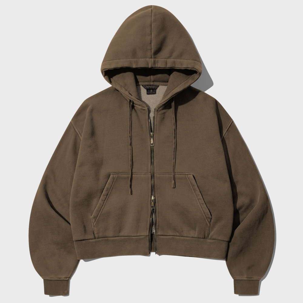 WV Project Cheek Pigment Hoodie Gray Brown MJHD7736